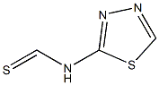 메탄티오아미드,N-1,3,4-티아디아졸-2(3H)-일리덴-,[N(E)]-(9CI) 구조식 이미지