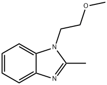 1H-Benzimidazole,1-(2-methoxyethyl)-2-methyl-(9CI) Structure