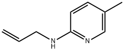 2-Pyridinamine,5-methyl-N-2-propenyl-(9CI) Structure