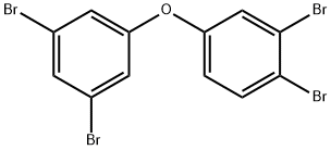 3,34,5'-TETRABROMODIPHENYL ETHER 구조식 이미지