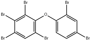 2,2',3,4,4',6-HEXABDE  (BDE-139) 구조식 이미지