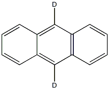 (9,10-2H2)Anthracene Structure