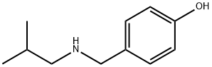 4-{[(2-methylpropyl)amino]methyl}phenol Structure