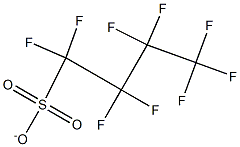 PERFLUOROBUTANESULFONATE Structure