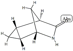 6-Azatricyclo[3.2.1.02,4]octan-7-one,(1R,2S,4R,5S)-rel-(9CI) 구조식 이미지