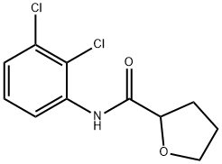 2-푸란카르복사미드,N-(2,3-디클로로페닐)테트라히드로-(9CI) 구조식 이미지