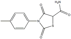 5-Thiazolidinecarboxamide,N-(4-methylphenyl)-2,4-dioxo-(9CI) Structure