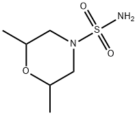 4-Morpholinesulfonamide,2,6-dimethyl-(7CI,8CI,9CI) 구조식 이미지