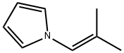 1H-Pyrrole,1-(2-methyl-1-propenyl)-(9CI) 구조식 이미지