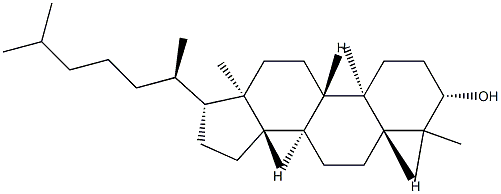 Lanostan-3β-ol Structure