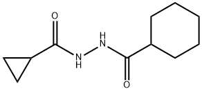 N'-(cyclopropylcarbonyl)cyclohexanecarbohydrazide 구조식 이미지