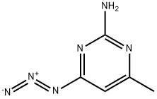 2-피리미딘아민,4-아지도-6-메틸-(9CI) 구조식 이미지