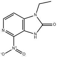 2H-Imidazo[4,5-c]pyridin-2-one,1-ethyl-1,3-dihydro-4-nitro-(9CI) Structure