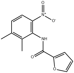 2-푸란카르복사미드,N-(2,3-디메틸-6-니트로페닐)-(9CI) 구조식 이미지