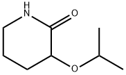 2-Piperidinone,3-(1-methylethoxy)-(9CI) Structure