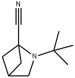 2-Azabicyclo[2.1.1]hexane-1-carbonitrile,2-(1,1-dimethylethyl)-(9CI) Structure