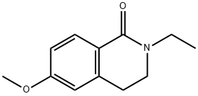 1(2H)-Isoquinolinone,2-ethyl-3,4-dihydro-6-methoxy-(9CI) 구조식 이미지