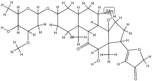 Leptoside 구조식 이미지