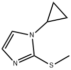 1H-이미다졸,1-사이클로프로필-2-(메틸티오)-(9CI) 구조식 이미지