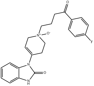 IMp. D (EP) as Hydrochloride: (1RS)-1-[4-(4-Fluorophenyl)-4-oxobutyl]-4-(2-oxo-2,3-dihydro-1H-benziMidazol-1-yl)-1,2,3,6-tetrahydro-pyridine 1-Oxide Hydrochloride Structure