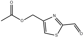 2-티아졸카르복스알데히드,4-[(아세틸옥시)메틸]-(9CI) 구조식 이미지