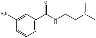 3-amino-N-[2-(dimethylamino)ethyl]benzamide 구조식 이미지