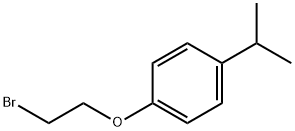1-(2-bromoethoxy)-4-isopropylbenzene 구조식 이미지