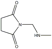 2,5-Pyrrolidinedione,1-[(methylamino)methyl]-(9CI) Structure