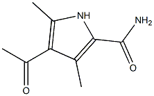 1H-Pyrrole-2-carboxamide,4-acetyl-3,5-dimethyl-(9CI) Structure