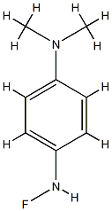 1,4-벤젠디아민,N-플루오로-N,N-디메틸-(9CI) 구조식 이미지