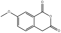 1H-2-Benzopyran-1,3(4H)-dione,7-methoxy-(9CI) 구조식 이미지