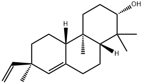 ent-Isopimara-8(14),15-diene-3β-ol 구조식 이미지