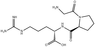 H-Gly-Pro-Arg-OH Structure