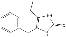 2H-Imidazol-2-one,4-ethyl-1,3-dihydro-5-(phenylmethyl)-(9CI) 구조식 이미지