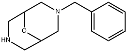 3-BENZYL-9-OXA-3,7-DIAZABICYCLO[3.3.1]NONANE 구조식 이미지