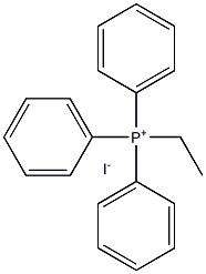Ethyltriphenylphosphonium iodide Structure