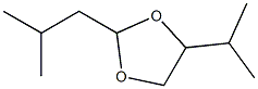 1,3-Dioxolane,4-(1-methylethyl)-2-(2-methylpropyl)-(9CI) 구조식 이미지