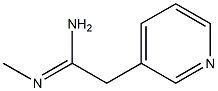 3-피리딘에탄이미드아미드,N-메틸-(9CI) 구조식 이미지