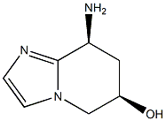 Imidazo[1,2-a]pyridin-6-ol, 8-amino-5,6,7,8-tetrahydro-, (6R,8S)-rel- (9CI) 구조식 이미지