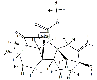 gibberellin A1 methyl ester 구조식 이미지