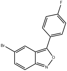 2,1-벤즈속사졸,5-broMo-3-(4-플루오로페닐)- 구조식 이미지