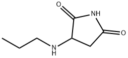 2,5-Pyrrolidinedione,3-(propylamino)-(9CI) Structure