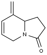 3(2H)-Indolizinone,1,5,8,8a-tetrahydro-8-methylene-(9CI) 구조식 이미지