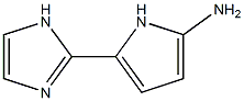 2H-Pyrrol-5-amine,2-(1,3-dihydro-2H-imidazol-2-ylidene)-(9CI) 구조식 이미지