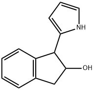 1H-Inden-2-ol,2,3-dihydro-1-(1H-pyrrol-2-yl)-(9CI) Structure