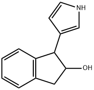 1H-Inden-2-ol,2,3-dihydro-1-(1H-pyrrol-3-yl)-(9CI) 구조식 이미지