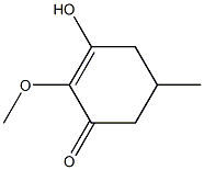 2-Cyclohexen-1-one,3-hydroxy-2-methoxy-5-methyl-(9CI) Structure