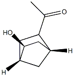 Ethanone, 1-[(1R,4R,5S)-5-hydroxybicyclo[2.2.1]hept-2-yl]-, rel- (9CI) 구조식 이미지