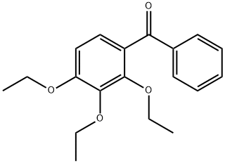 2 3 4-TRIETHOXYBENZOPHENONE  97 Structure