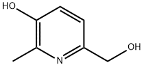 6-Hydroxymethyl-2-methyl-pyridin-3-ol 구조식 이미지
